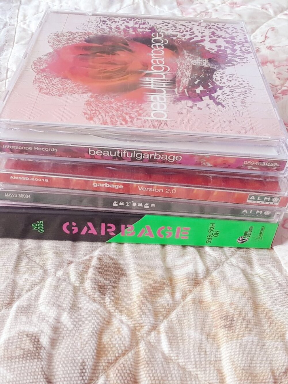 Garbage CD Lot of 4
